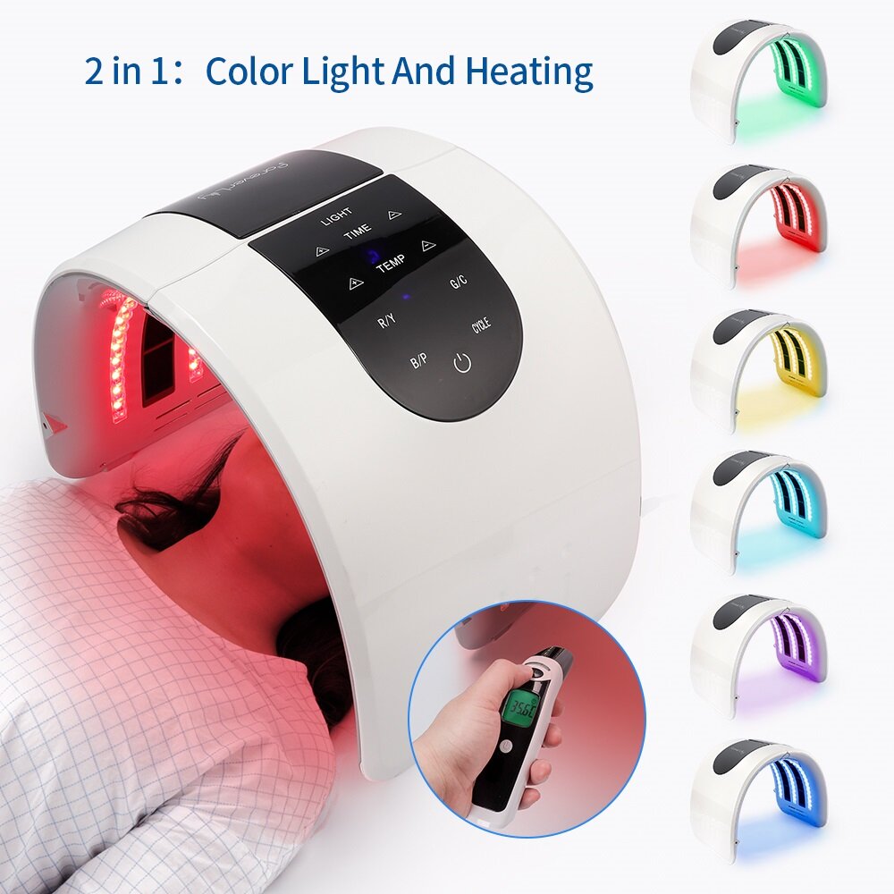 Gambar iebilif Facial LED Beauty Machine Improves Fine Lines Deep Repair Skin Face Lift Beauty Tools