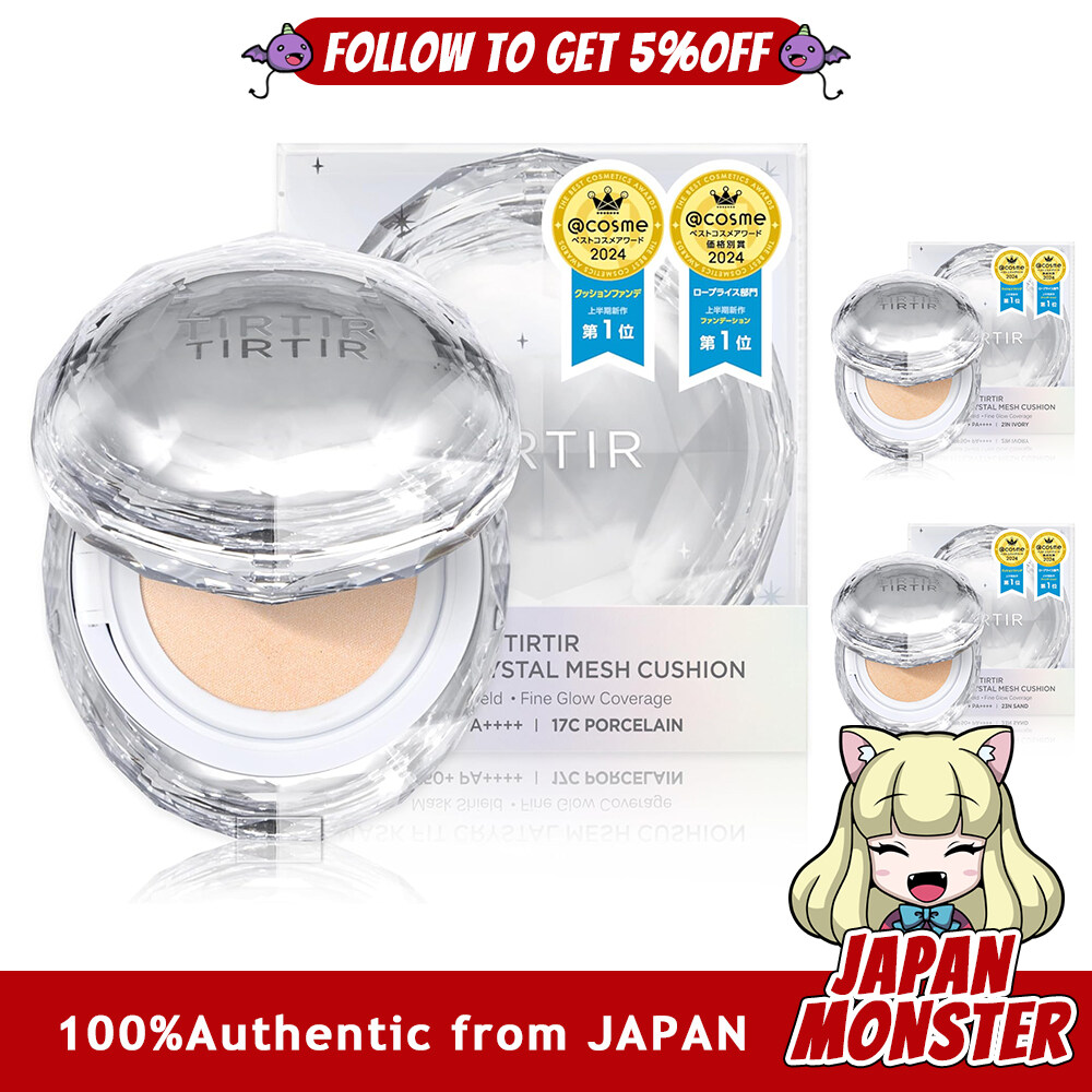 [3Colors] Tirtir Mask Fit Crystal Mesh Cushion 15g SPF50+ PA++++ Japan