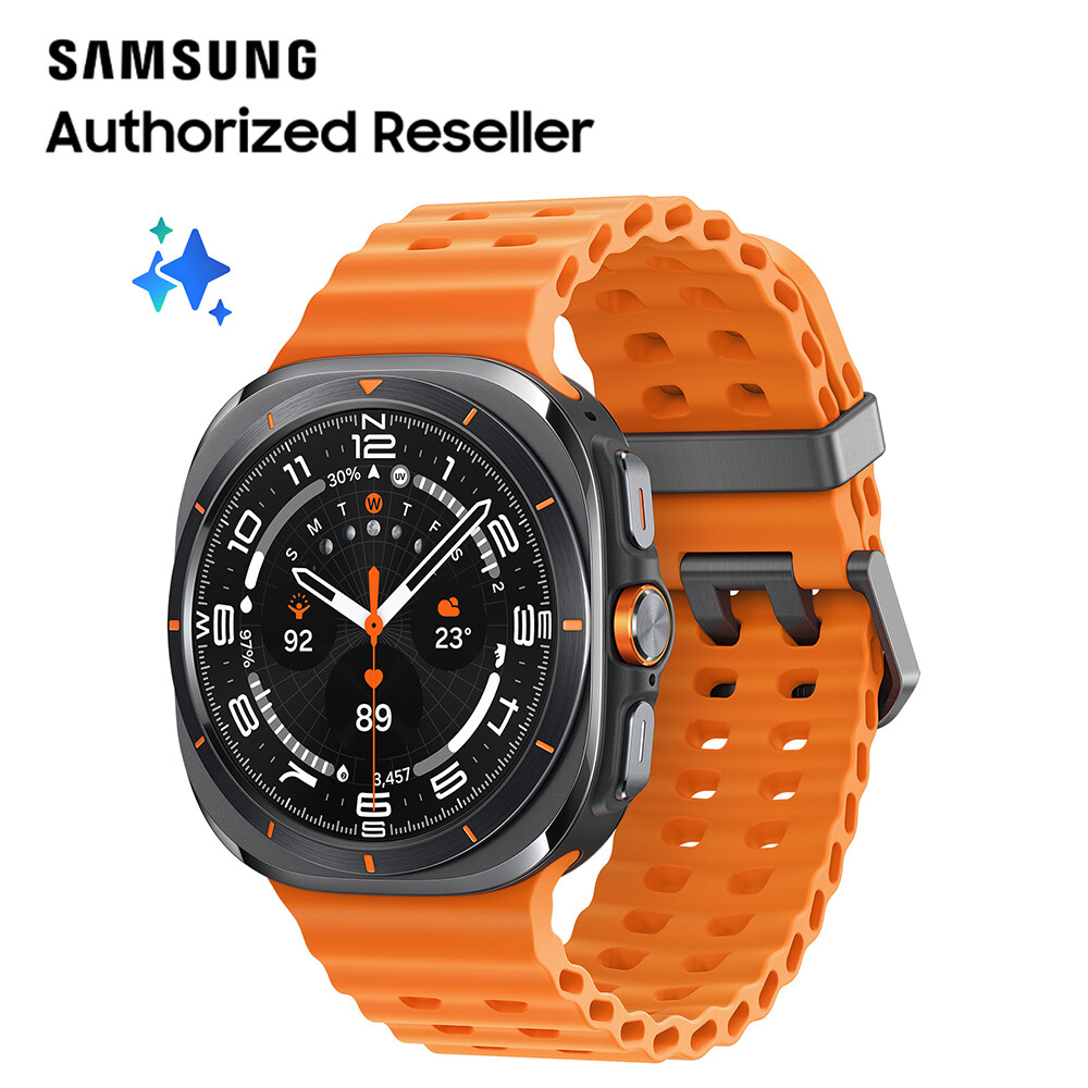 [READY STOCK] SAMSUNG Galaxy Watch Ultra LTE 47mm , Titanium Smartwatch, AI tracker, 10 ATM Water Resistance, Dual Frequency GPS