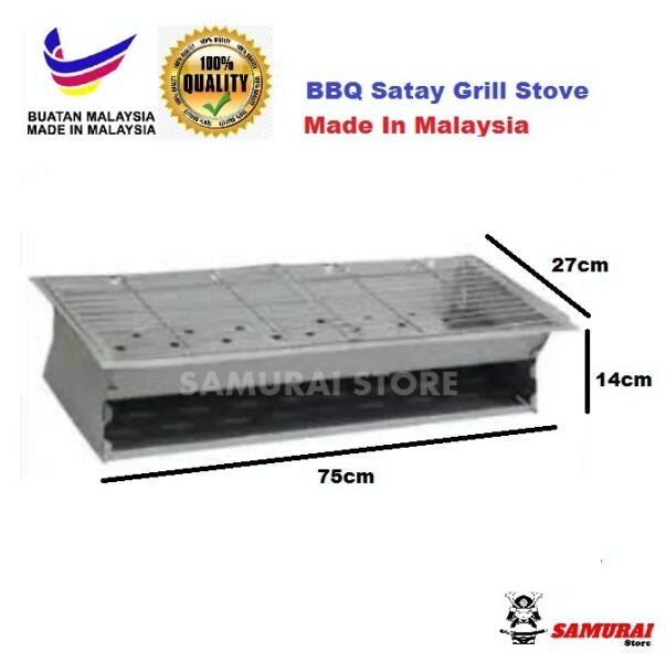 Charcoal Bbq Stove Barbecue Stove Grill Stove Dapur Bakar Ikan Dapur Bakar Ayam Otak Otak Dapur Satay Lazada