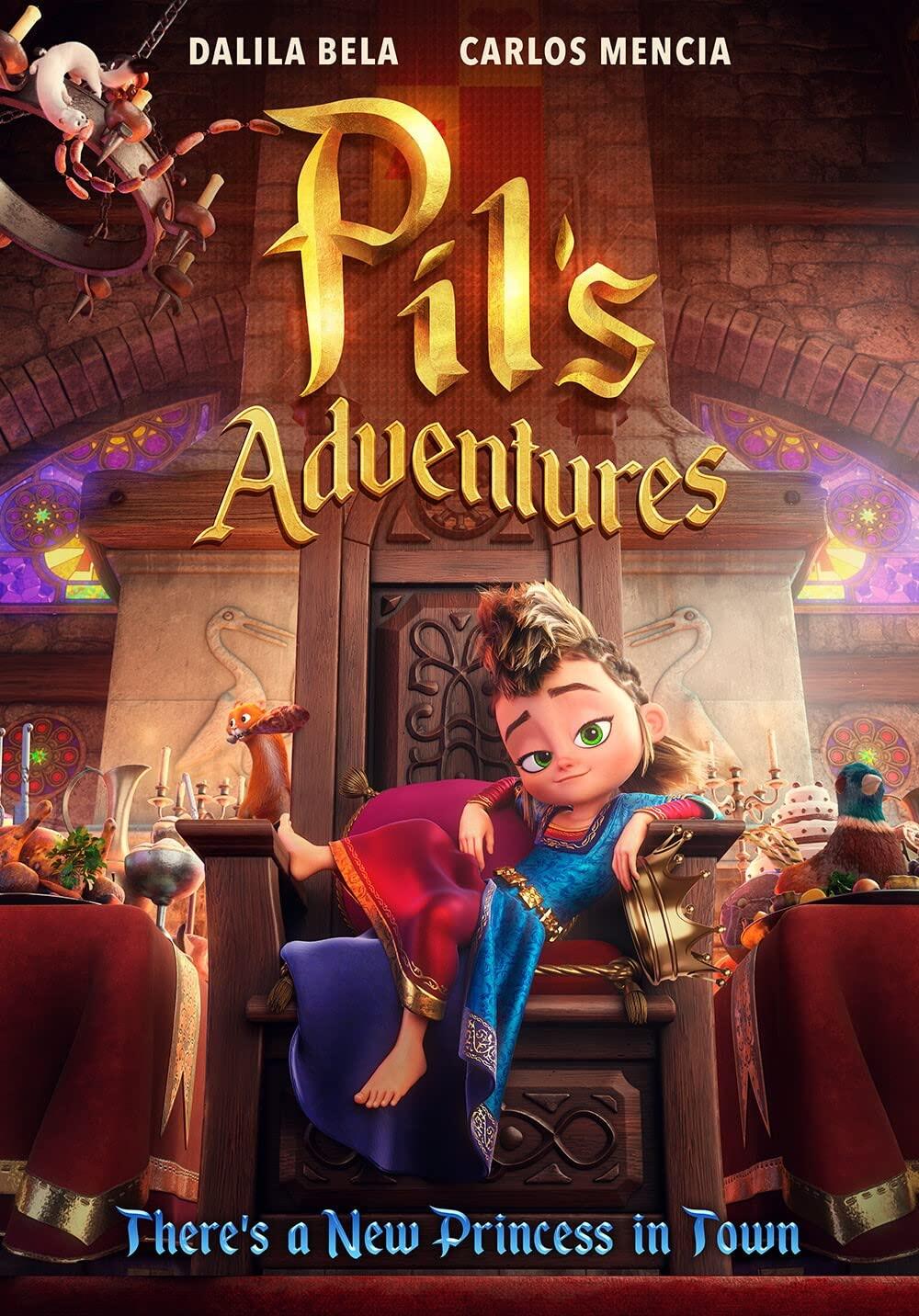 DVD English Cartoon Movie Pils Adventure (2022) | Lazada