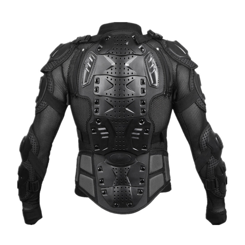 blesiya áo khoác amor xe máy chuyên nghiệp màu đen, thiết bị bảo vệ toàn thân bảo vệ ngực cột sống vai đua xe đạp ô tô 2