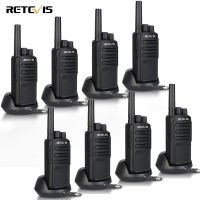 Retevis NR610 Two Way Radio AI Noise Reduction Portable  Walkie Talkies Rechargeable USB-C PMR446 License Free VOX Professional for Hiking Mountain Climbing