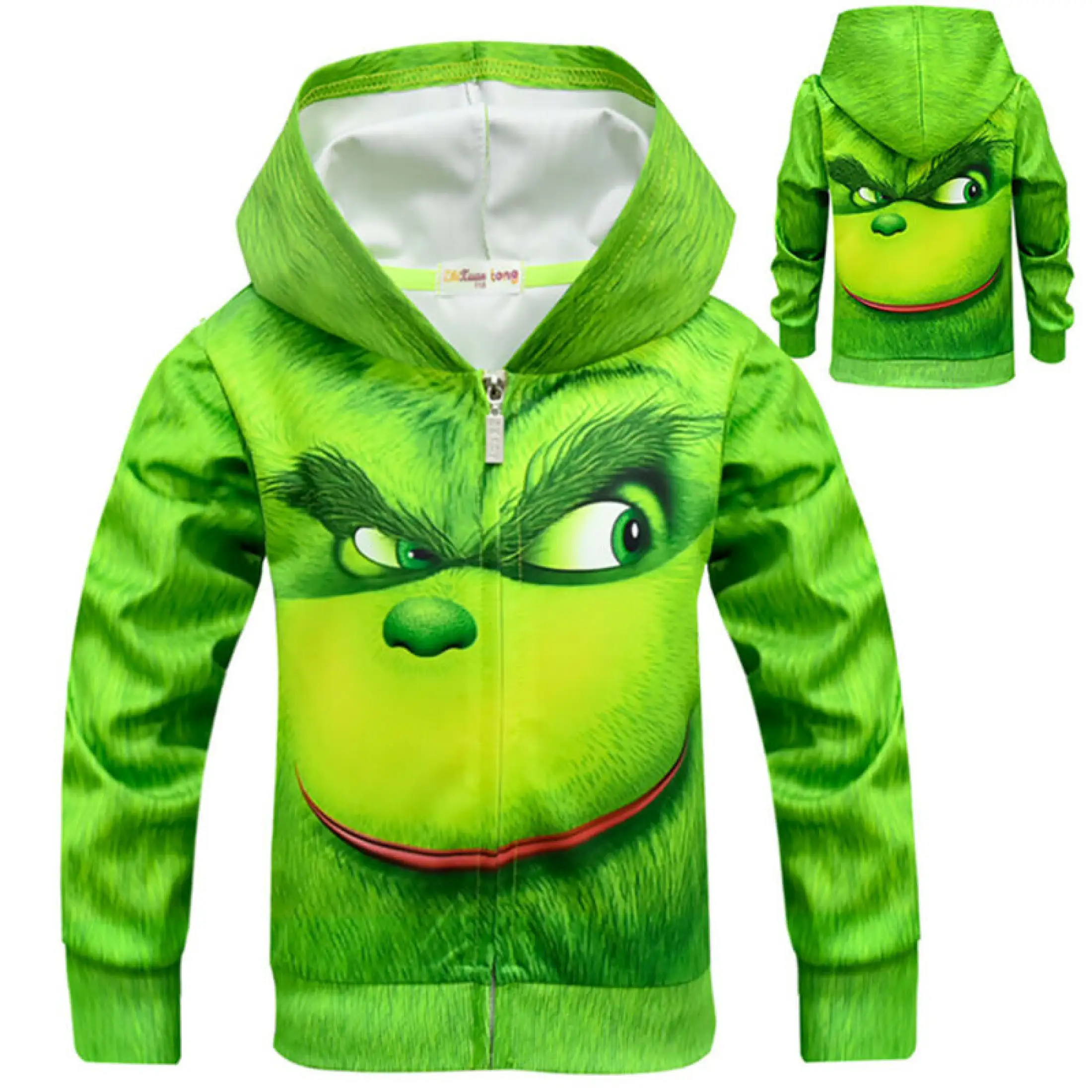 HOT Kid Boy The Grinch Hoodie 