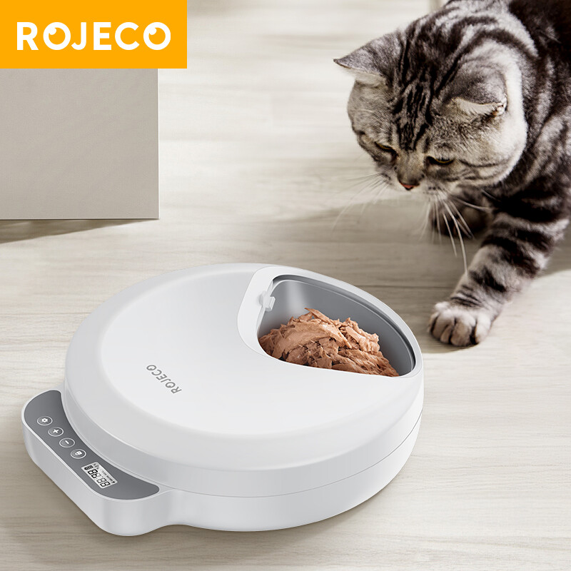  Rojeco thông minh thời gian máy cho ăn tự động tự động ướt vật định lượng thức ăn nuttifunctional máy cho ăn tự động 
