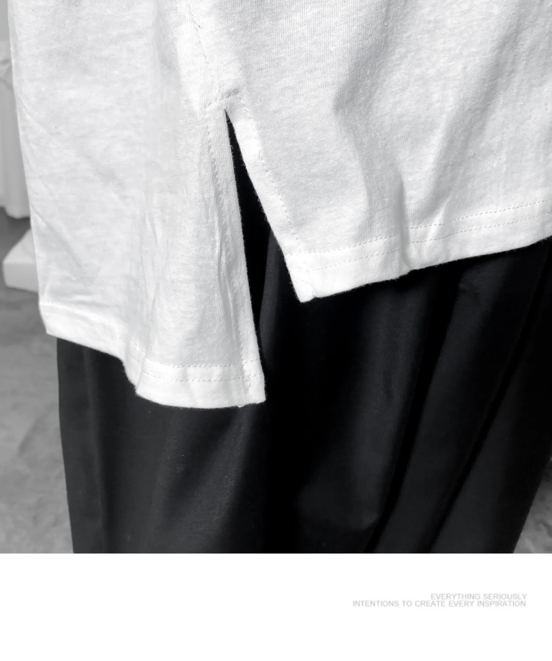 Ielgy Men S Harajuku Style Half Sleeved T Shirt Summer Korean Ins Trend Loose Round Neck Clothes Split Half Sleeved Couple Short Sleeves Lazada Ph