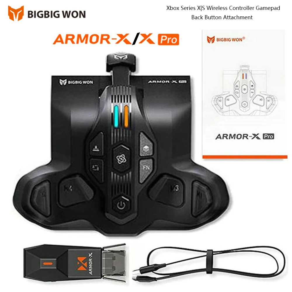 Bigbig Won Armor X Pro 2.4G Không Dây Trở Lại Nút Gamepad Tập Tin Đính Kèm Điều Khiển Phía Sau Mái Chèo bộ chuyển đổi bộ chuyển mạch Xbox Loạt X S/xbox one/Chuyển Đổi/Win 10 11