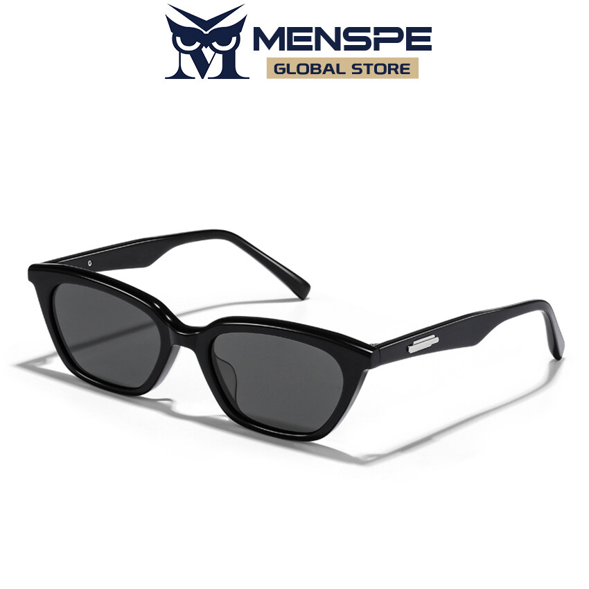 Menspe Unisex Retro GM Mèo Của Kính râm Mắt Hẹp Khung Thời Trang Mùa Hè Kính Mát Uv400 Bảo Vệ Kính mát phân cực bảo vệ mắt Kính Kính râm Cho nam nữ