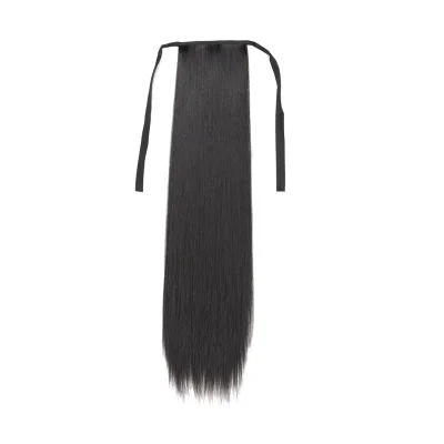 45cm/60cm/75cm/85cm Fashion Women Long Straight Drawstring Synthetic Hair Clip In High Ponytail Extension Hairpiece (9)