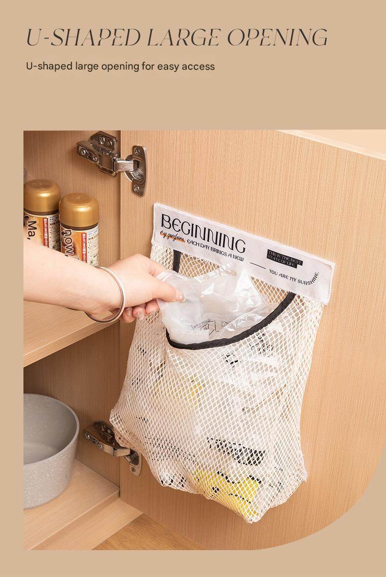 Hängender Netzbeutel Für Mülltüten Und Kunststoffbeutel_voghion.com