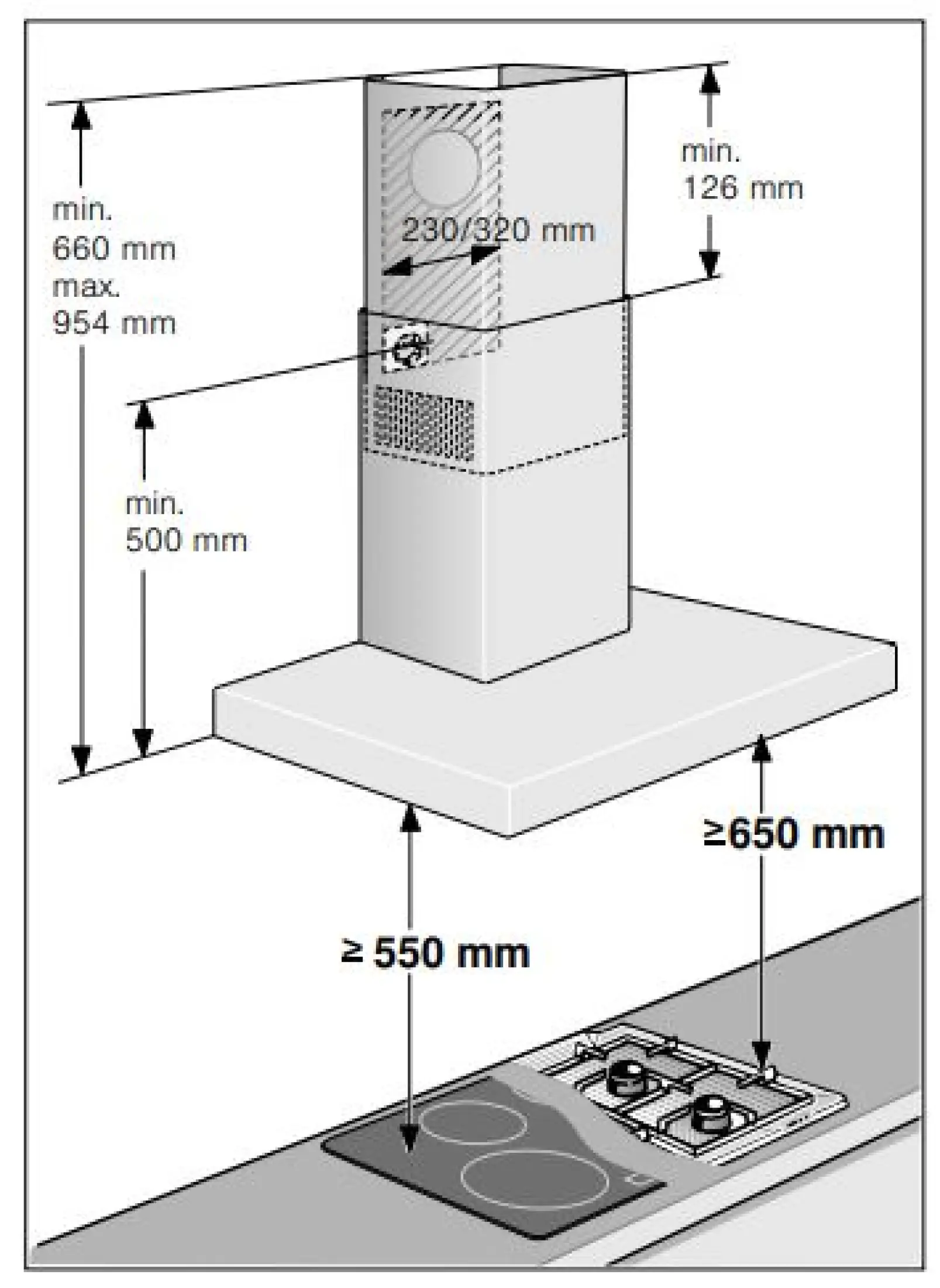 BOSCH DWB91PR50A Cooker Hood