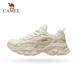 Cameljeans Sneaker nữ mùa thu thoáng khí nhẹ Dễ phối giày đi bộ nữ