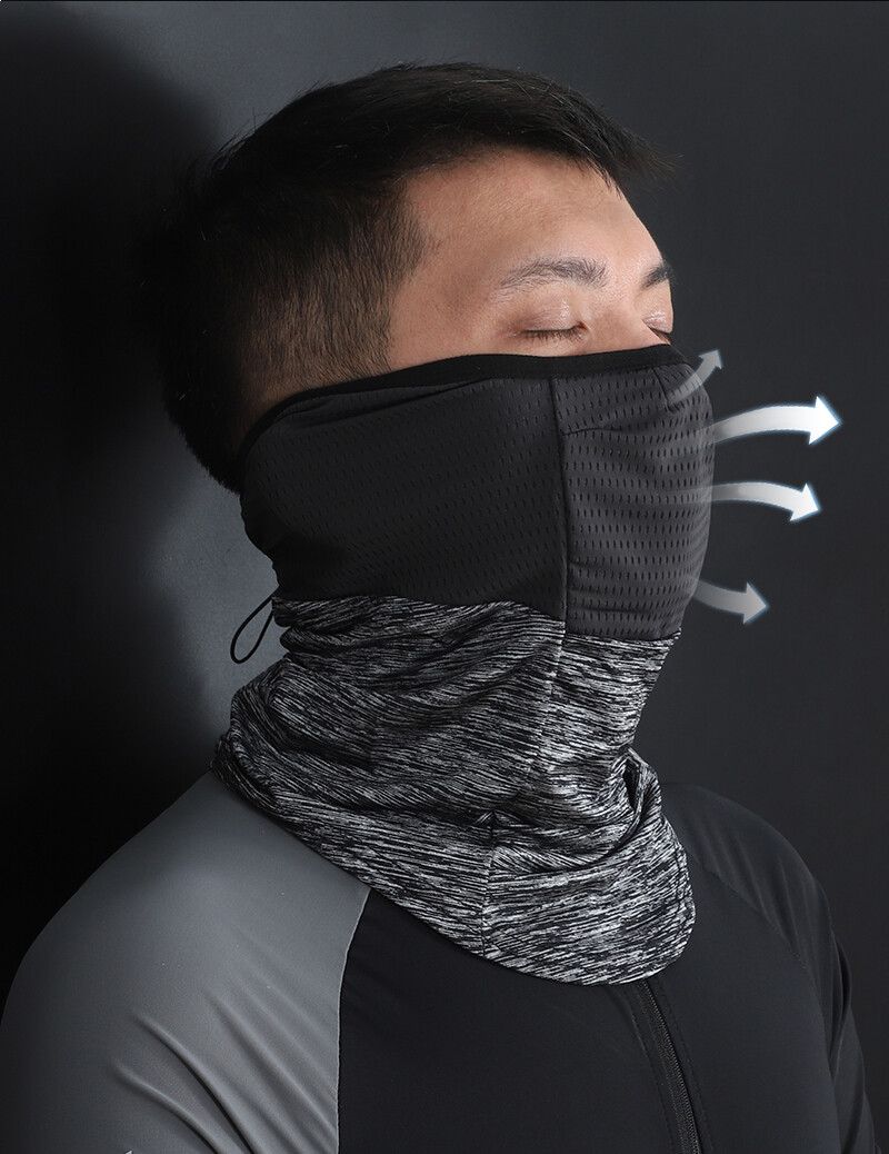 Khẩu Trang Nửa Mặt Đi Xe Đạp Khẩu Trang Xe Đạp Xe Máy Khăn Trùm Đầu Đạp Xe Bằng Lụa Băng Mặt Nạ Che Nắng Chống Nắng Đi Bộ Leo Núi Làm Mát