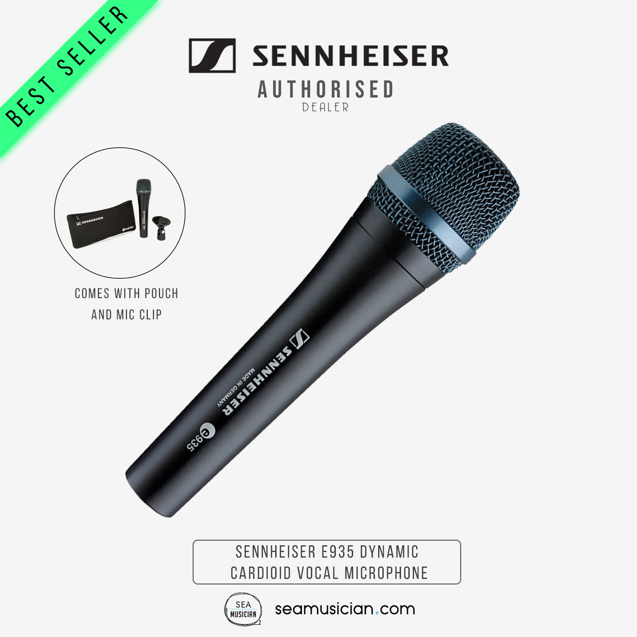 SENNHEISER E935 HANDHELD DYNAMIC SUPER 