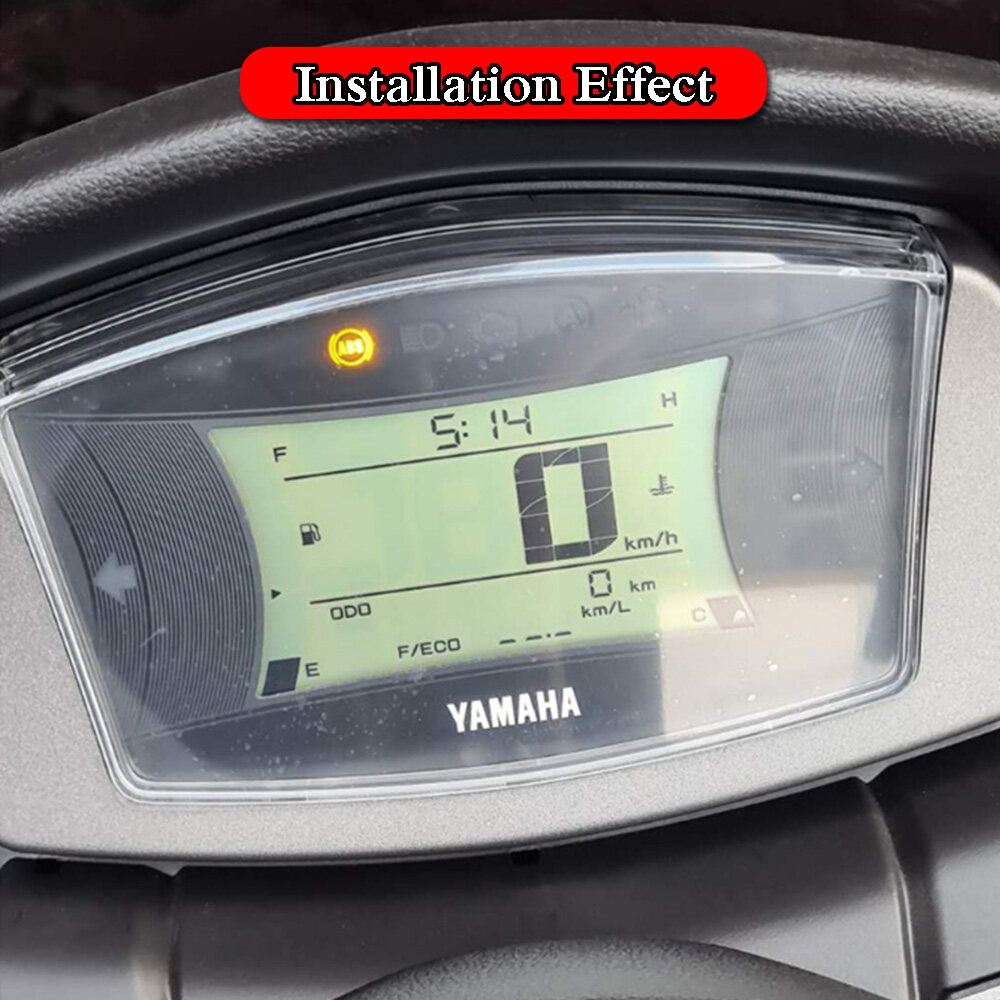 Summerwindy for NMAX 155 2020 Motorcycle Meter Dashboard Screen Protector Sticker Cover