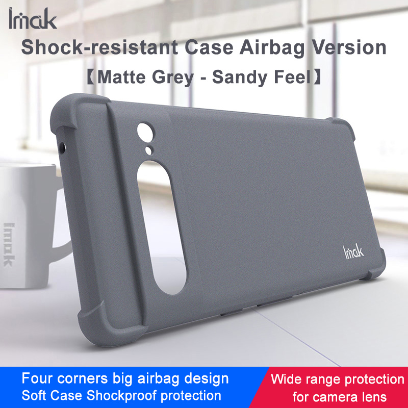 Ốp lưng chống sốc imak cho google pixel 8 pro pixel 7 pro pixel 7a pixel 7 google pixel 6 pro vỏ silicon tpu mềm vỏ mờ