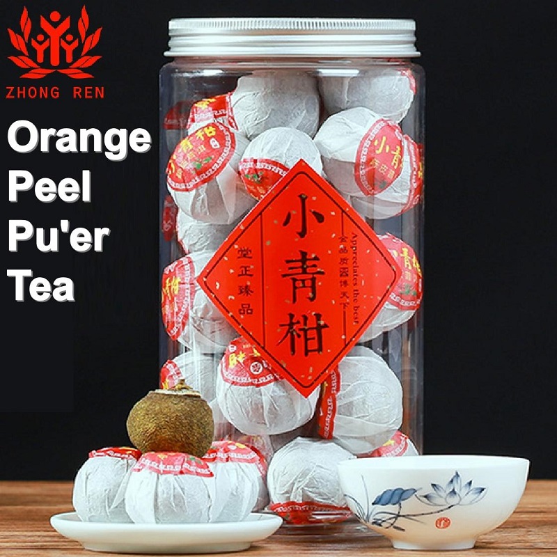 Gambar ?? ??? ?? ??? ?? ?? 250G Teh Hijau Kecil Citrus Orange Peel Pu er Teh Organik Semulajadi Perut Yang Berkhasiat, penjelasan Hati Menghapuskan Kebakaran 250G Teh Pu er Trà Puer