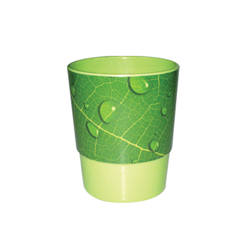 6pcs Haiko Green Leaf Melamine Glass / Cawan Bercorak Daun Hijau (GL7503) |  Lazada