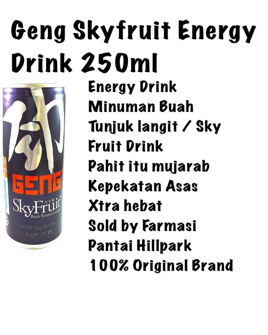Geng Skyfruit Energy Drink 250ml Lazada