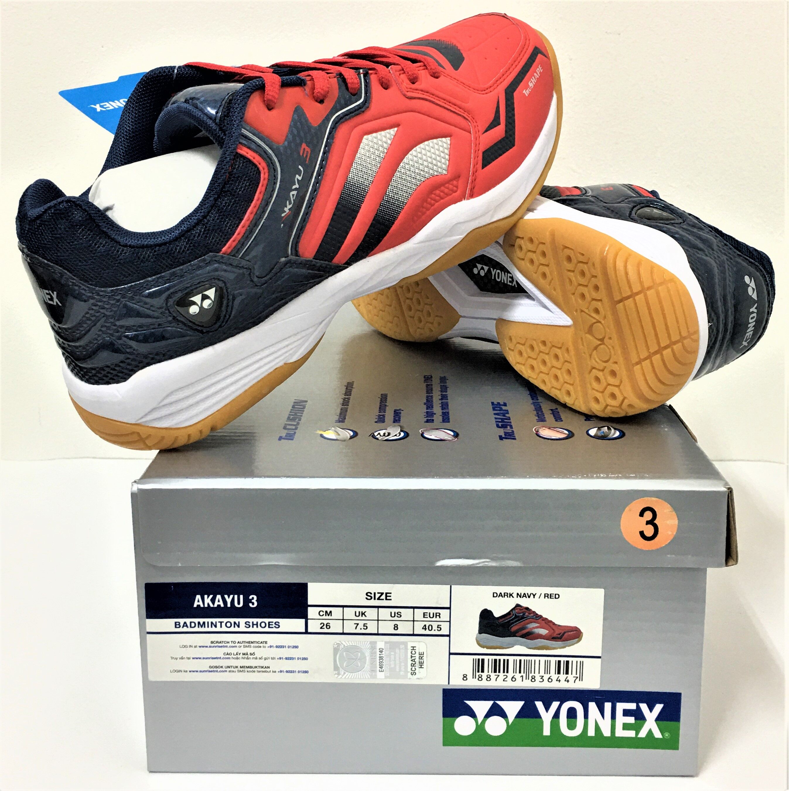 yonex akayu 3 badminton shoes