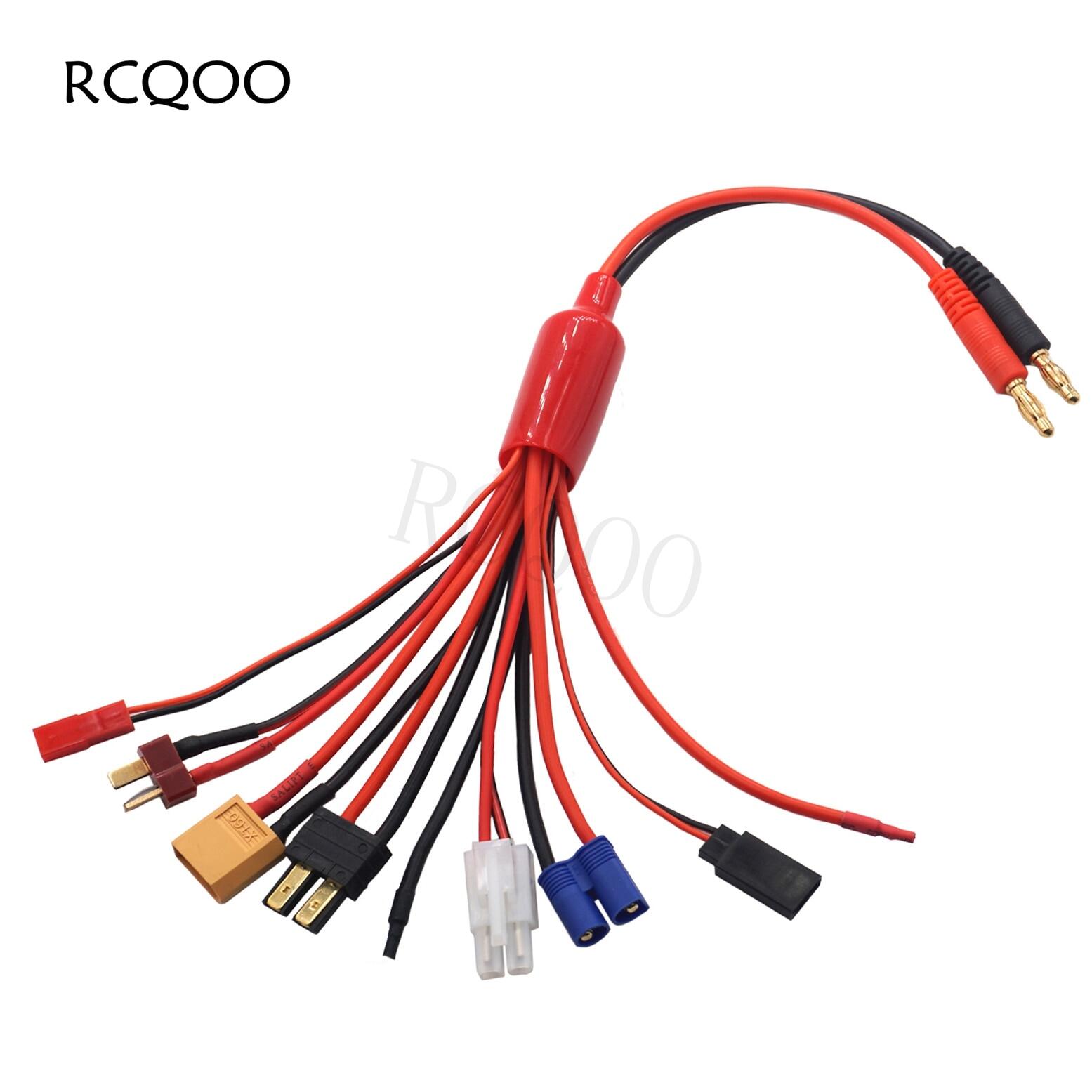 8in1 Rc Car Battery Charging Charge Cable For Tamiya Hpi Losi Kyosho Traxxas 
