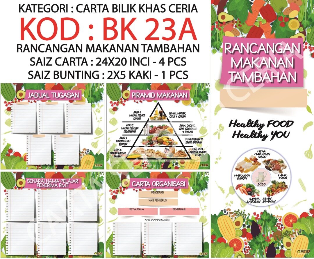 Carta Bilik Khas Ceria Bilik Rmt Lazada