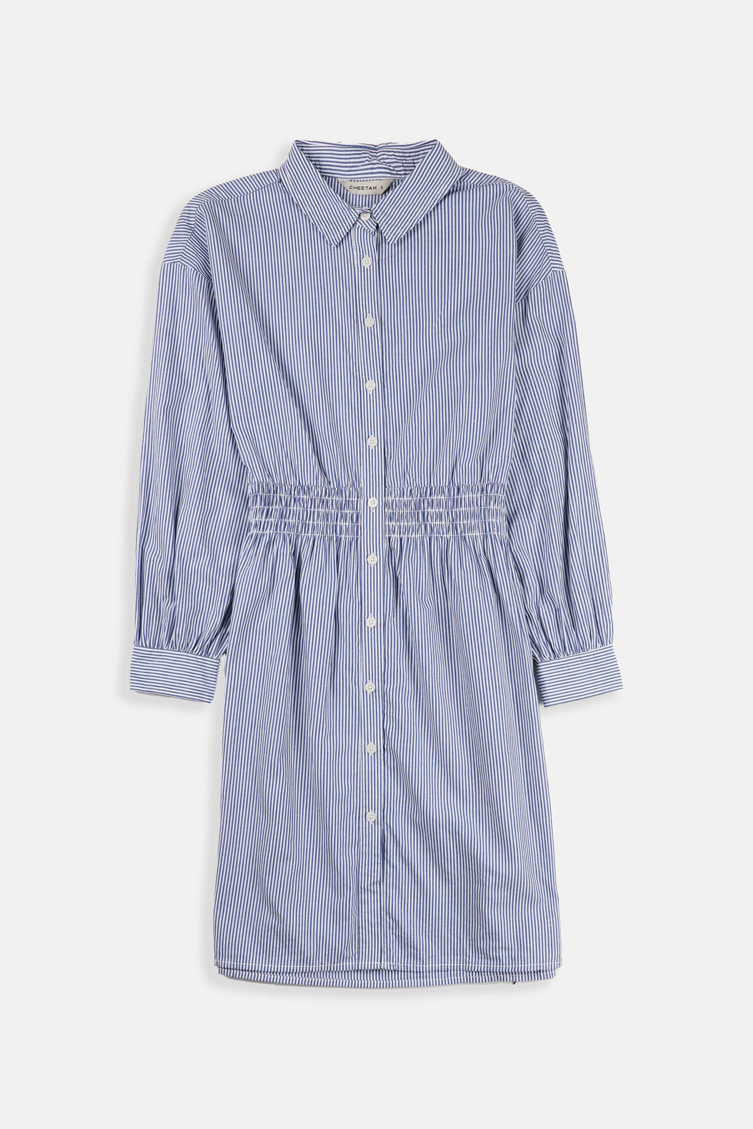 CHEETAH Women Basic Regular Fit Long Sleeve Shirtsdress - CL-19976