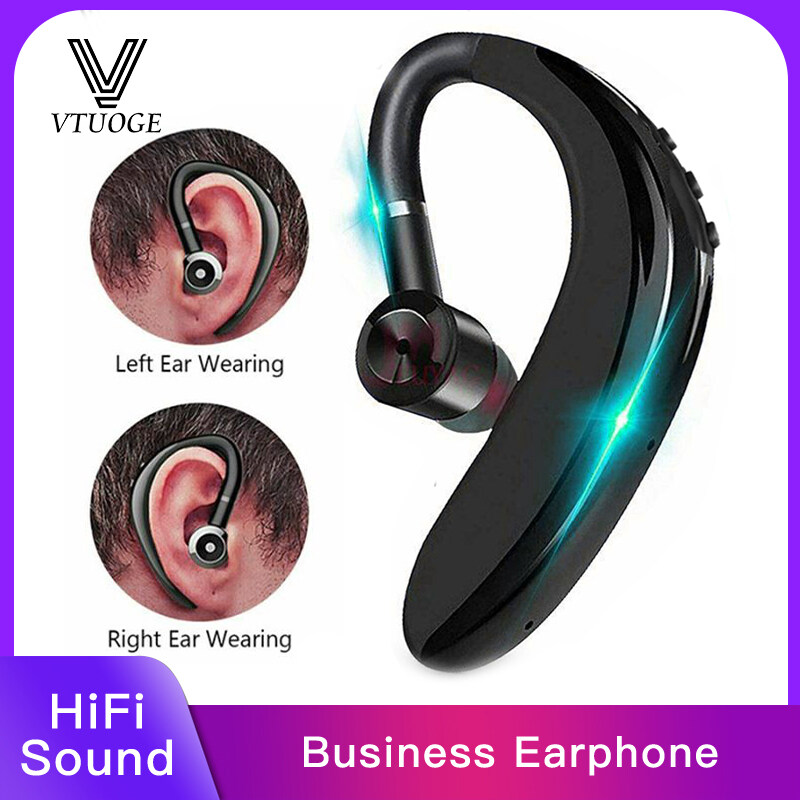 VTUOGE Tai Nghe Bluetooth Không Dây Chính Hãng Có Micrô Tai Nghe Khử Tiếng Ồn Thời Gian Chờ Lâu Tai Nghe Bluetooth Rảnh Tay Công Sở Cho iPhone Samsung Oppo Xiaomi Huawei ViVo Redmi Điện Thoại Di Động/Máy Tính Xách Tay/Máy Tính Bảng