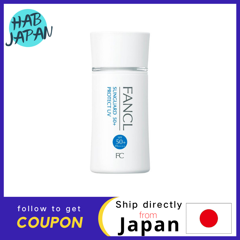 Gambar Fancl Sunguard Sunscreen milk 60ml Protect UV SPF50 +   PA ++++Water proof?Ship directly from Japan?