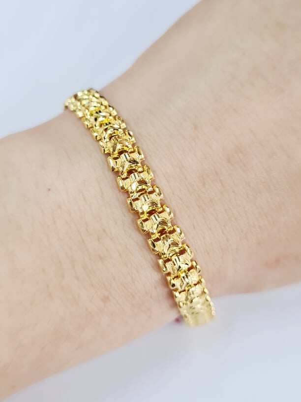 Wing Sing 916 Gold Oyster Rolex Bracelet Jam Rantai Tangan Emas 916 Lazada