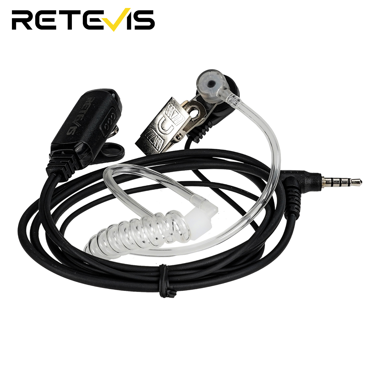 Retevis RT22P B3H Earpiece, Covert Tube Earpiece, Compatible RT22P RB19 RB19P B3H Two Way Radios, Walkie Talkie Earpiece with Mic 1 Pin 3.5mm Giá 220,844 Đồng*Miễn phí vận chuyển