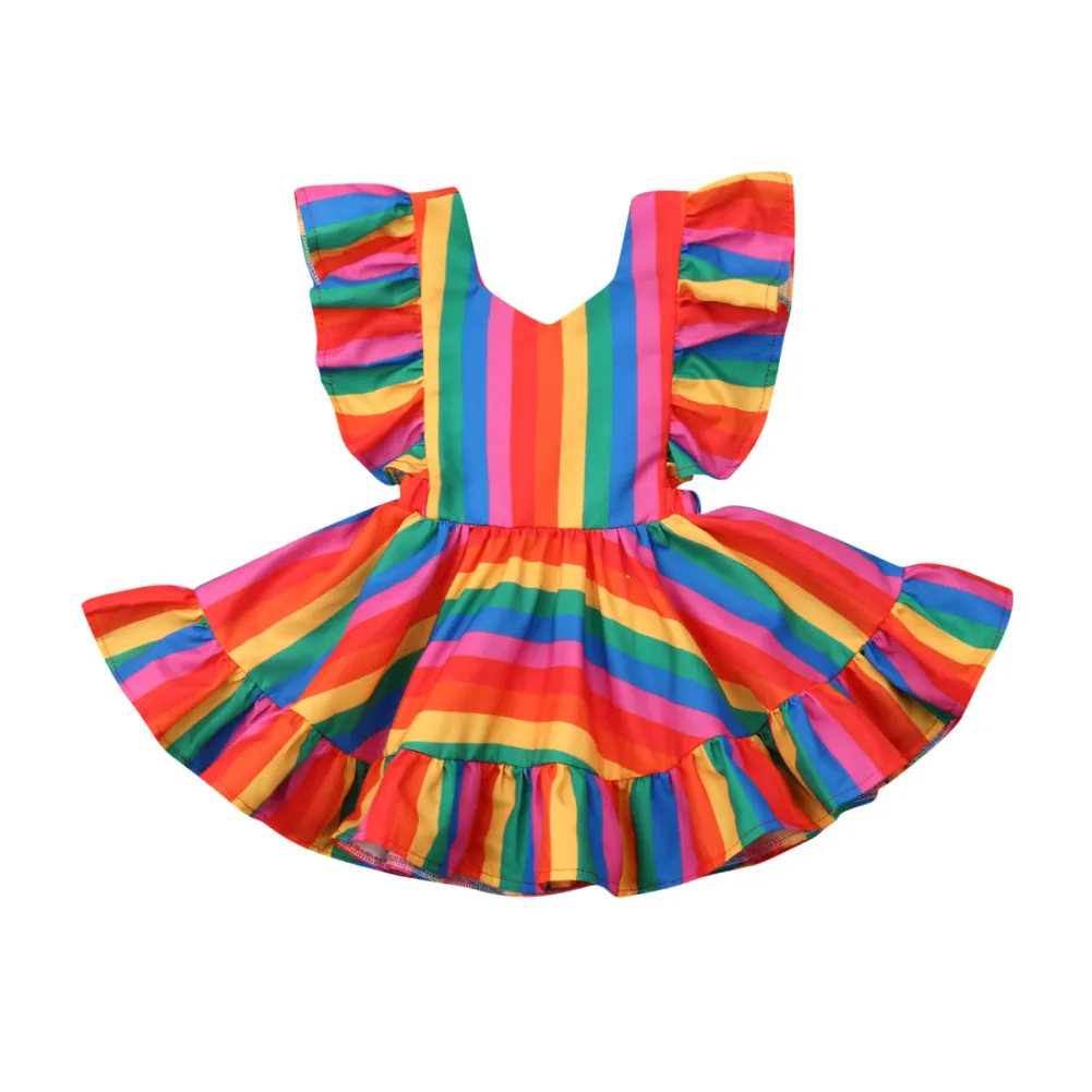 baby rainbow dress