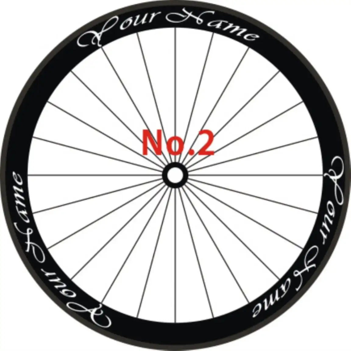 road bike stickers