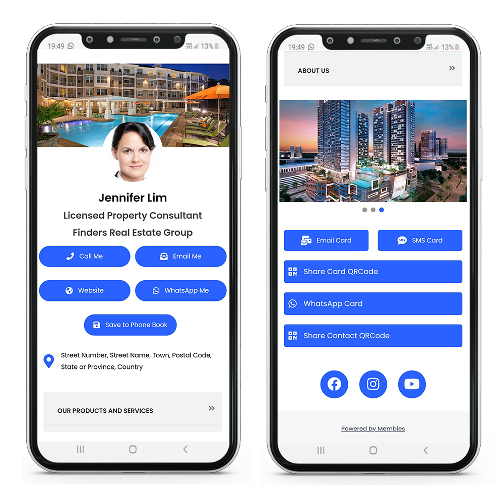 Business Card/ Digital Business Card/ Name Card / Kad Perniagaan /Kad Nama/ Card Design 10 [E-Voucher] Harga  89 Ringgit*Penghantaran Percuma