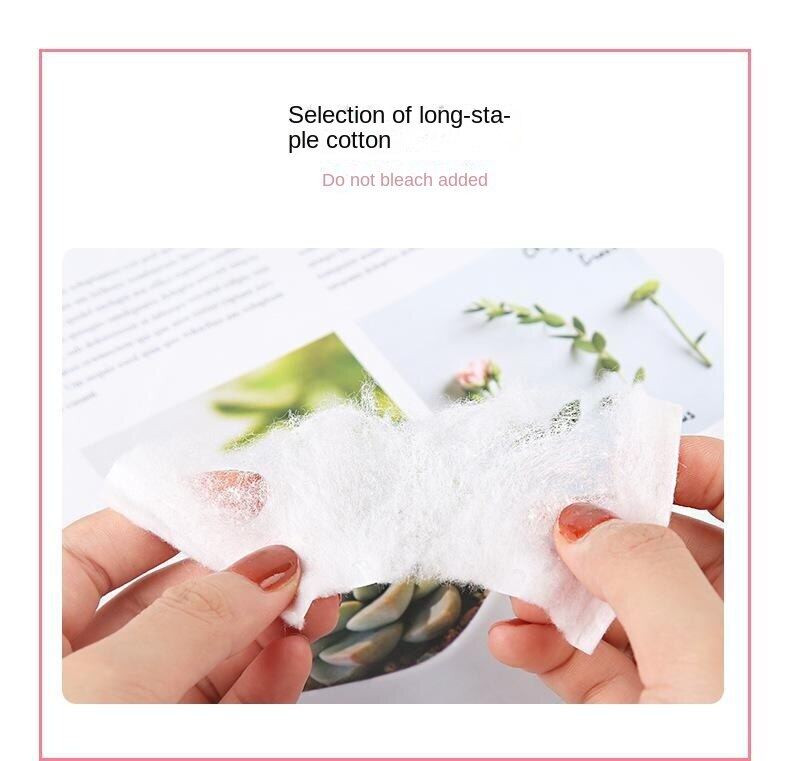 Two-in-one multifunctional combination facial puff double-sided double-effect thickened boxed skin care cleansing makeup cotton cleansing Cotton