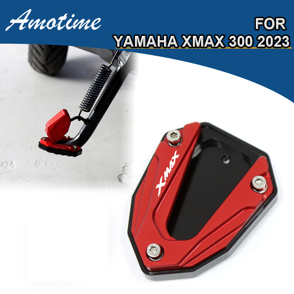 Cho YAMAHA xmax300 xmax 300 2023 sửa đổi bên hỗ trợ mở rộng cơ sở nhôm CNC hợp kim mở rộng và mở rộng hỗ trợ vùng chân
