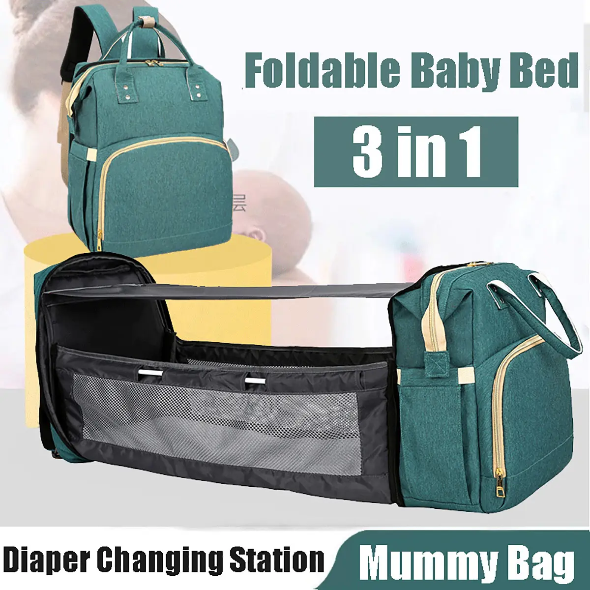 travel bassinet backpack