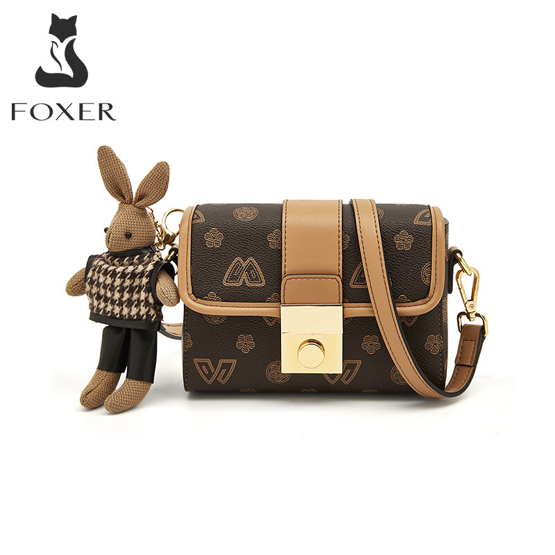 Foxer bằng da PVC túi cho đeo chéo cho Nữ & Túi Đeo Vai Túi Đeo cho phụ nữ