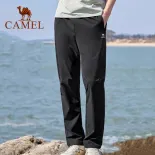 Quần cameljeans Nam Xuân Hè mới quần thẳng thể thao thoáng khí quần tập thể dục chạy bộ