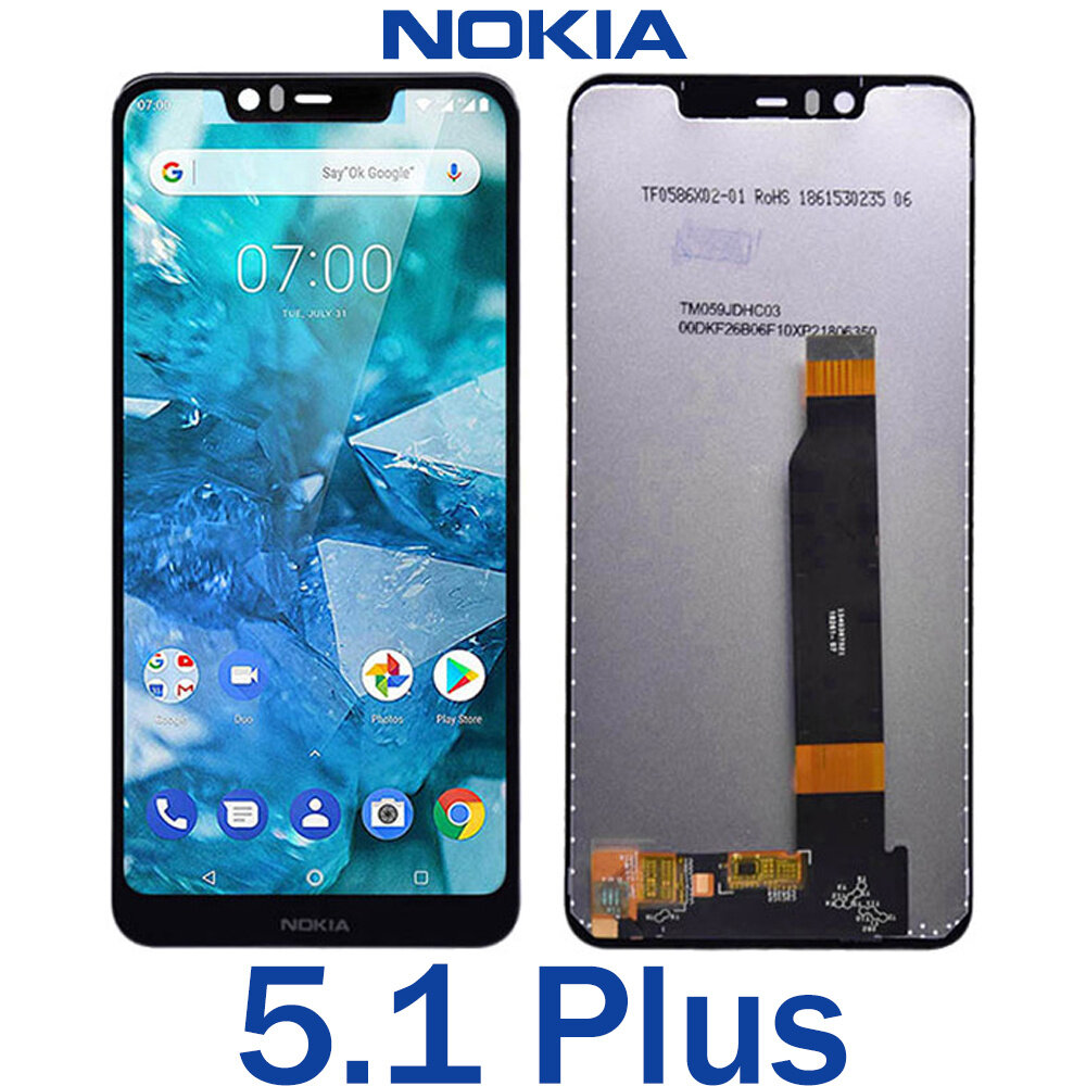 nokia 5.1 plus lcd replacement