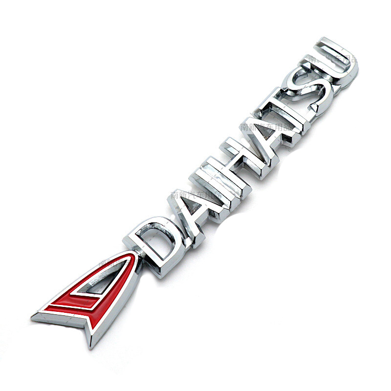 Modified DAIHATSU Logo,ABS Car Emblems Badge Car Front Rear Logo For