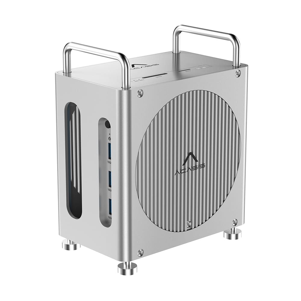 ACASIS 8-in-1 40Gbps M-ac Mini M4 Dock with Dual SSD Enclosure - 4K144Hz Display, SD/TF Slots, 3×USB-A & PD30W, Compact 136×170×87mm Design ราคา 9,520 บาท*ส่งฟรี