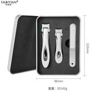 Nail Clippers Stainless Steel Wide Jaw Opening Manicure Fingernail Cutter Thick Hard Ingrown Toenail Scissor Tools