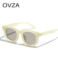 OVZA New Square Sunglasses for Women 2023 Fashion Mens Sunglasses Anti-UV S026