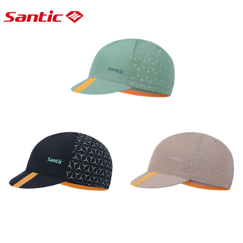 Santic Men Women Cycling Caps Sports Anti-UV Outdoor MTB Road Bike Hats Cycling Equipment Hat 2P115 ราคา 411 บาท*ส่งฟรี