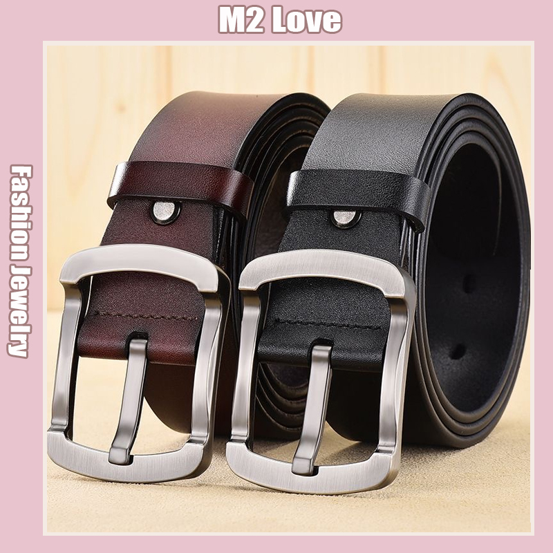 DIANKUZHAN Men's White Leather Ratchet Belt – Adjustable, Fits Up To 47 Inches, Removable Buckle - View #3