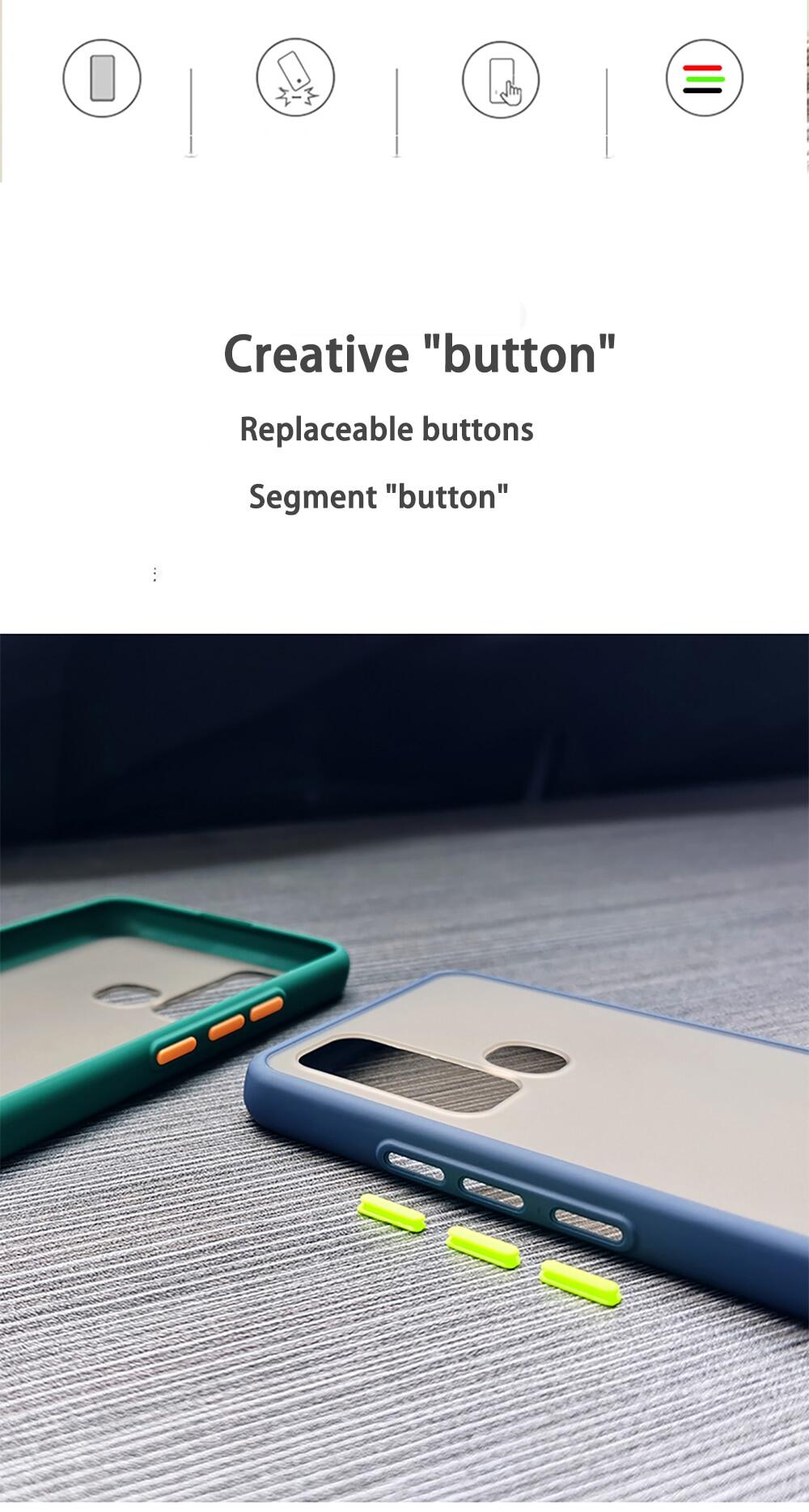 Thick Matte Silicone Phone Case for VIVO Y50 Transparent Anti Knock Case For VIVO Y30 Y70s Y19 V15 Pro V17 V19 Back Cover (11)