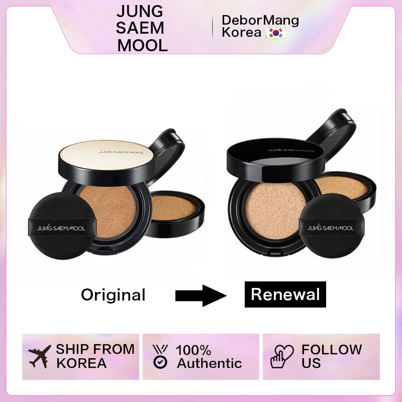Phấn Nước Mỏng Nhẹ JUNG SAEM MOOL Essential Skin Nuder Long Wear Cushion (refill included) JUNGSAEMMOOL (kèm lõi refill)