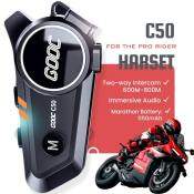 Waterproof Bluetooth Headset for Motorcycle Helmet (Brand: Intercomunicador)