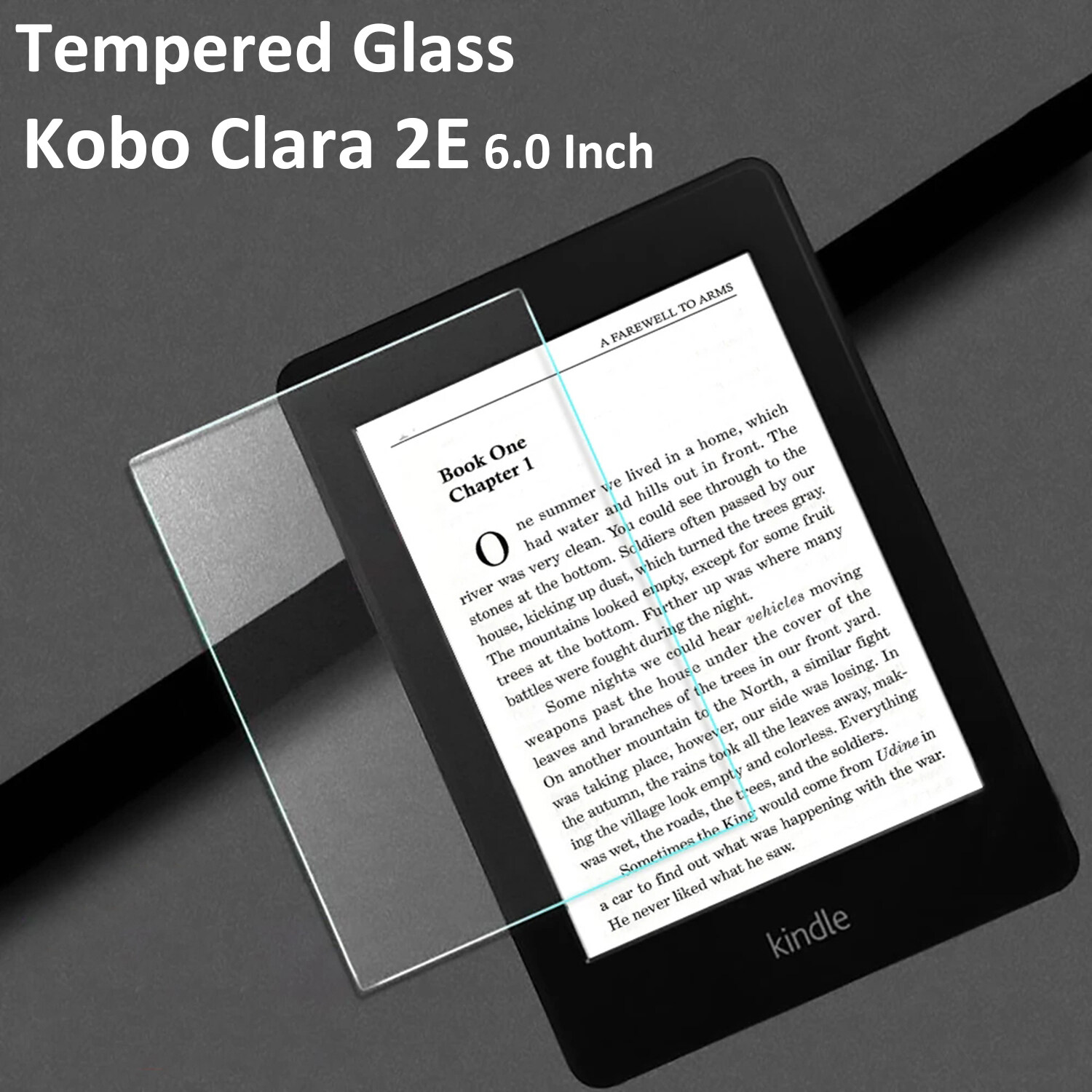 1PC for kobo clara 2E 2022 6'' Tempered glass screen protector tablet  Protective film 9H hardness